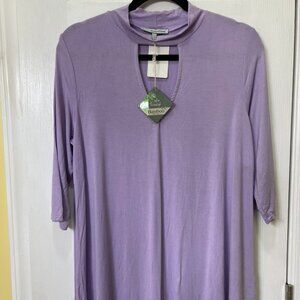 Emma's Closet top size L made of soft bamboo keyhole neckline new with tag